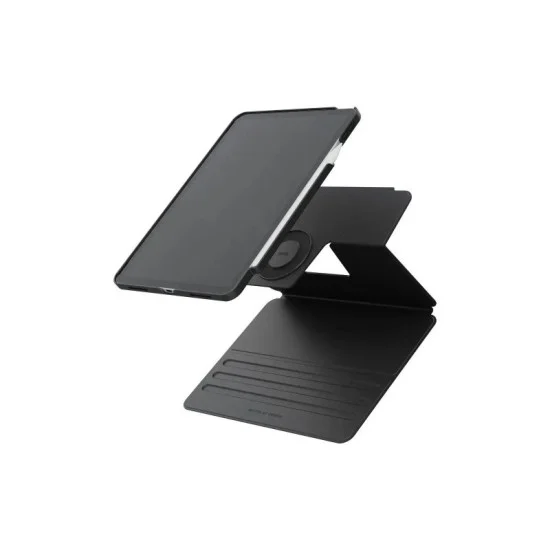 Uniq Rovus Snapmount Magnetic 360 Rotating Detachable Case For Ipad Pro 13 (M4) - Dallas Black